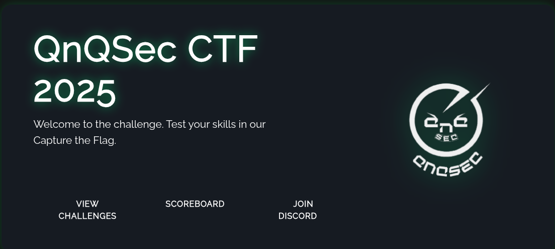 QnQSec CTF 2025 Writeup