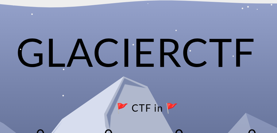 GlacierCTF Writeup