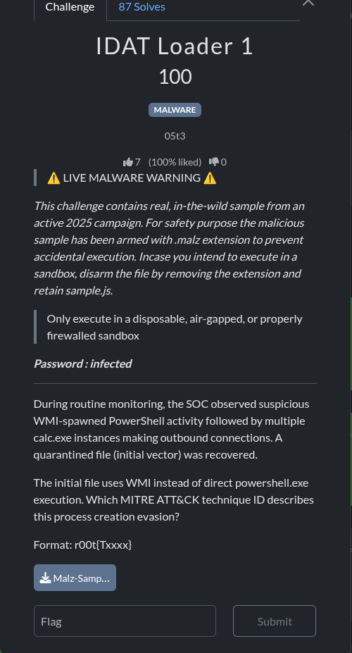 MITRE ATT&CK technique T1047