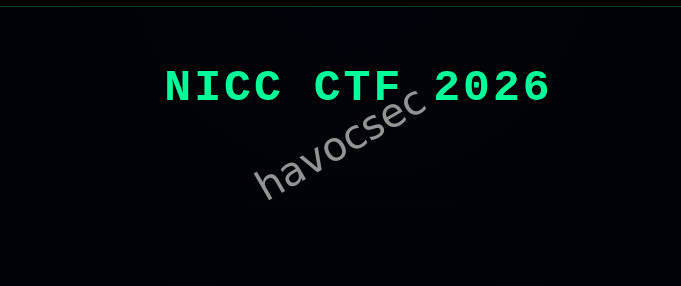 NICC 2026 CTF - Namibia International Cybersecurity Conference  Write-Up