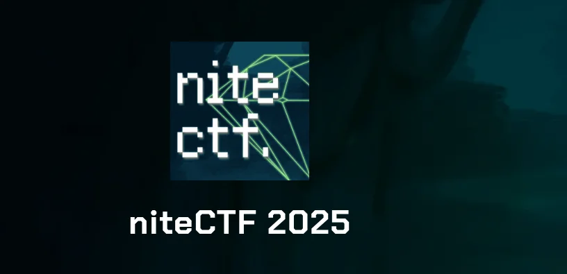niteCTF 2025 writeup