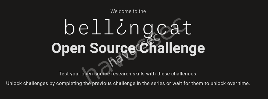 Breaking News -bellingcat osint challenge