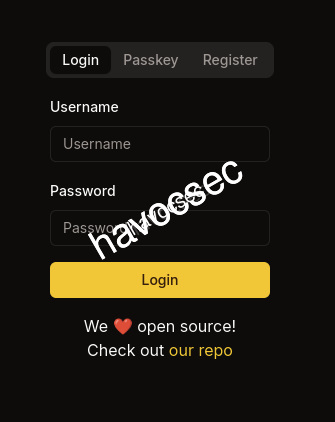 Login Page